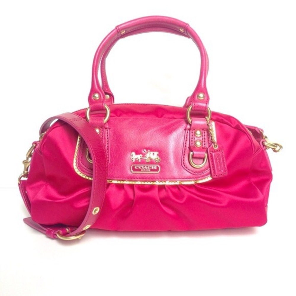Coach Amanda Satin Mini Satchel